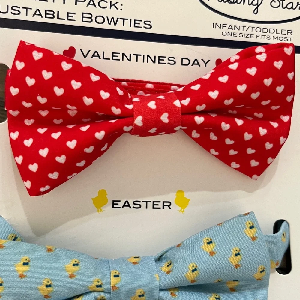 Rising Star Festive Toddler Bow Tie Collection